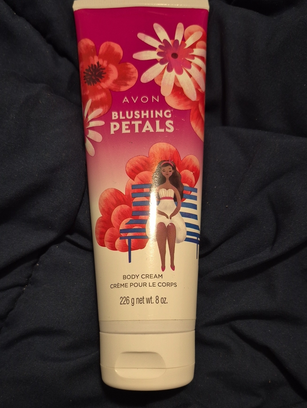 SEALED Avon Blushing Petals Body Cream 8 oz